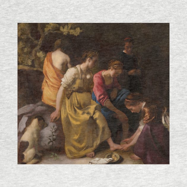 Diana and her Companions by Jan Vermeer by Classic Art Stall